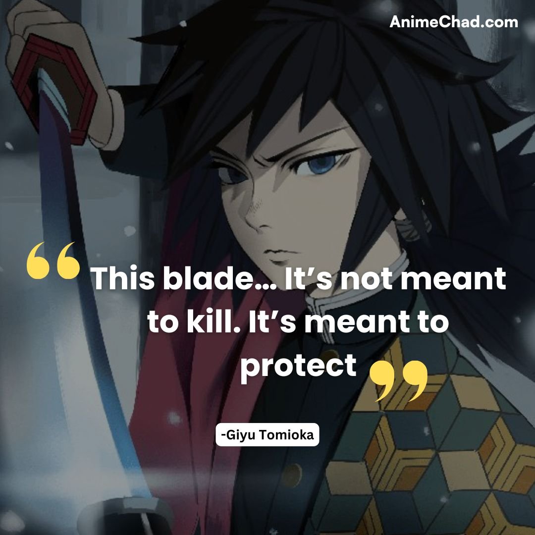 Giyu Tomioka Quotes