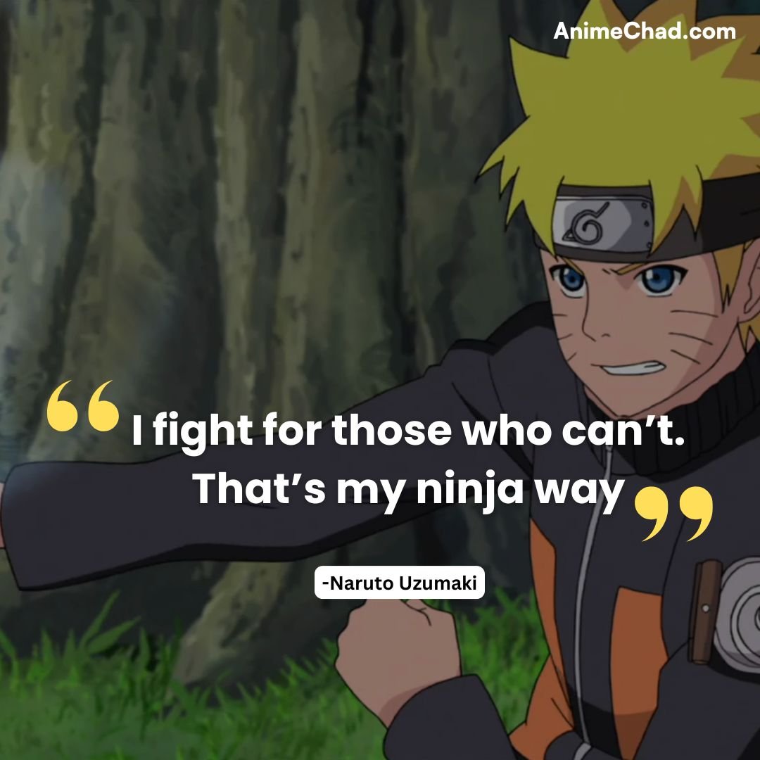Naruto Uzumaki Quotes