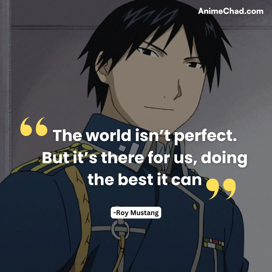 Roy Mustang Quotes
