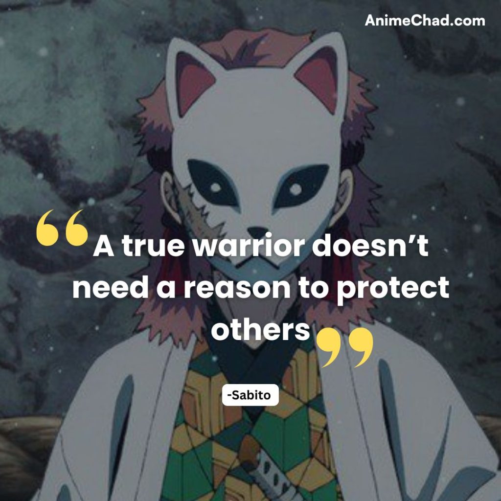 Sabito Quotes