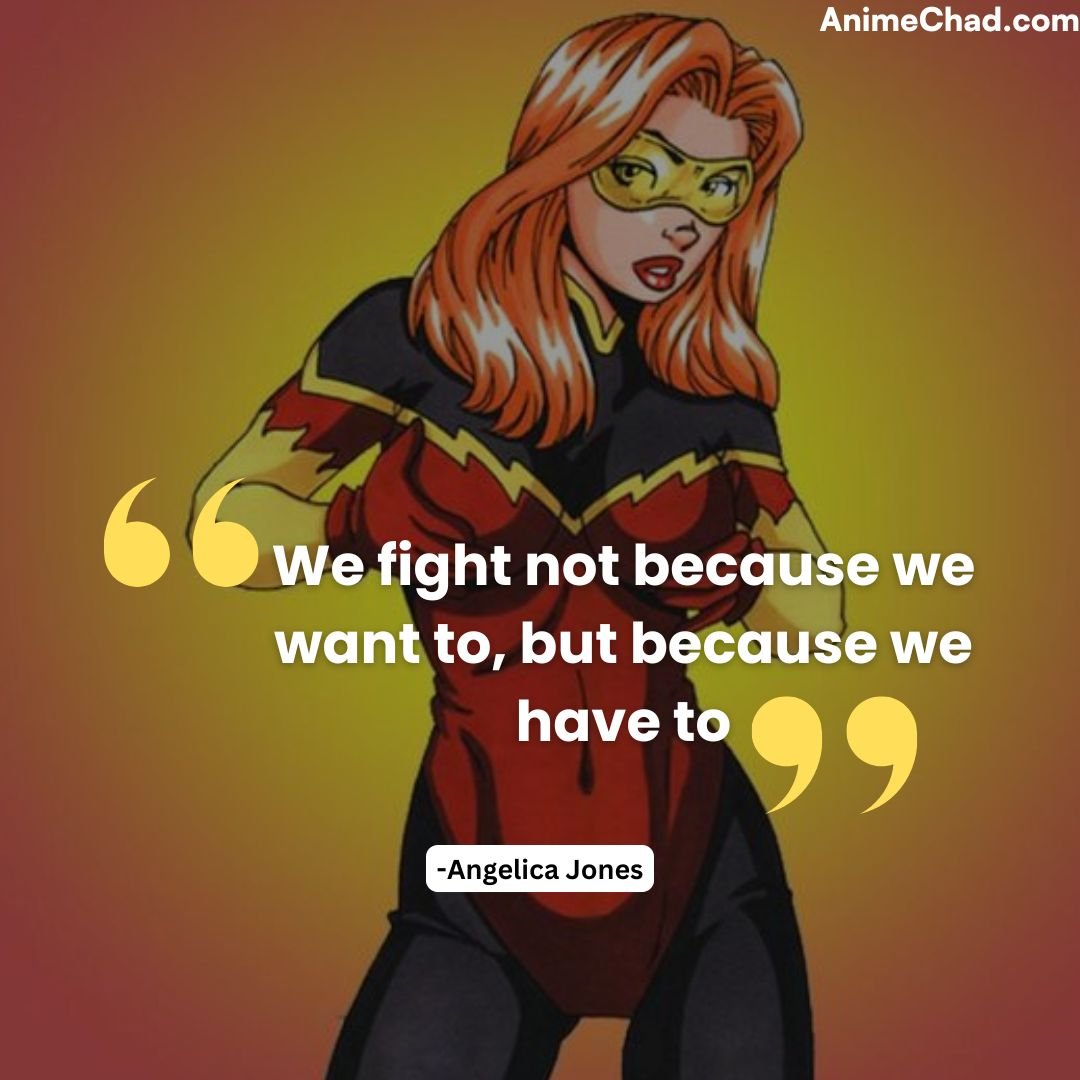 Angelica Jones Quotes