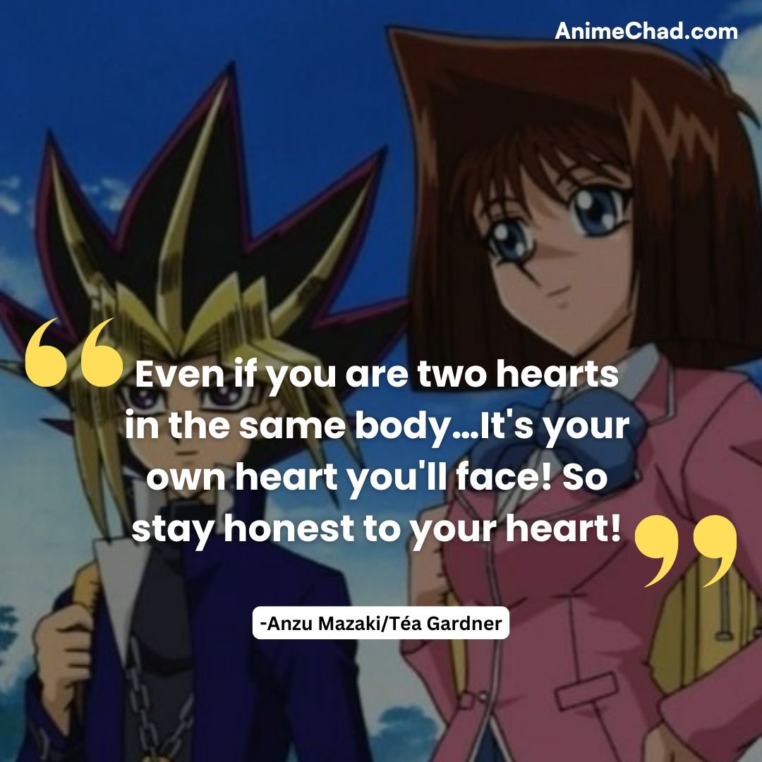 Anzu Mazaki Téa Gardner Quotes (1)