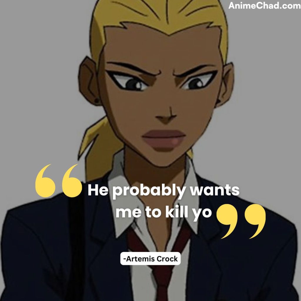 Artemis Crock Quotes