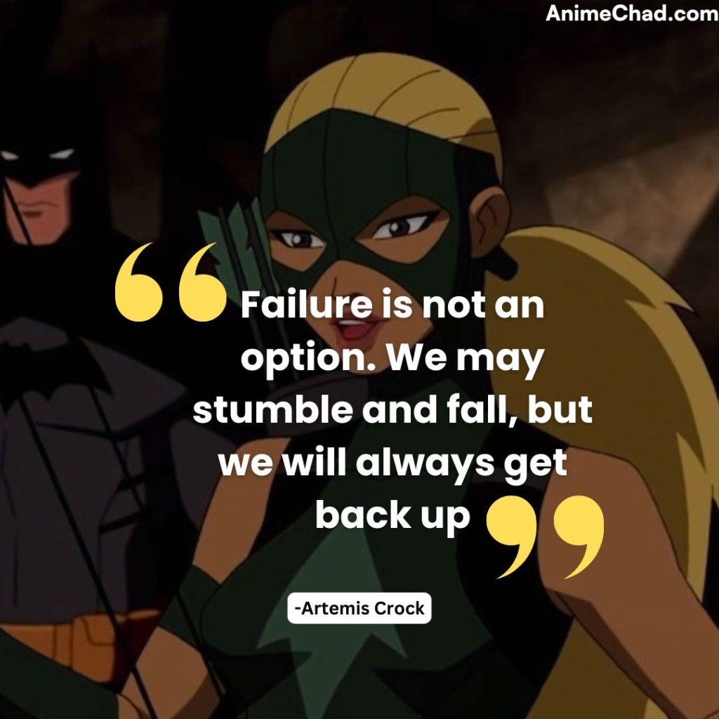 Artemis Crock Quotes (2)