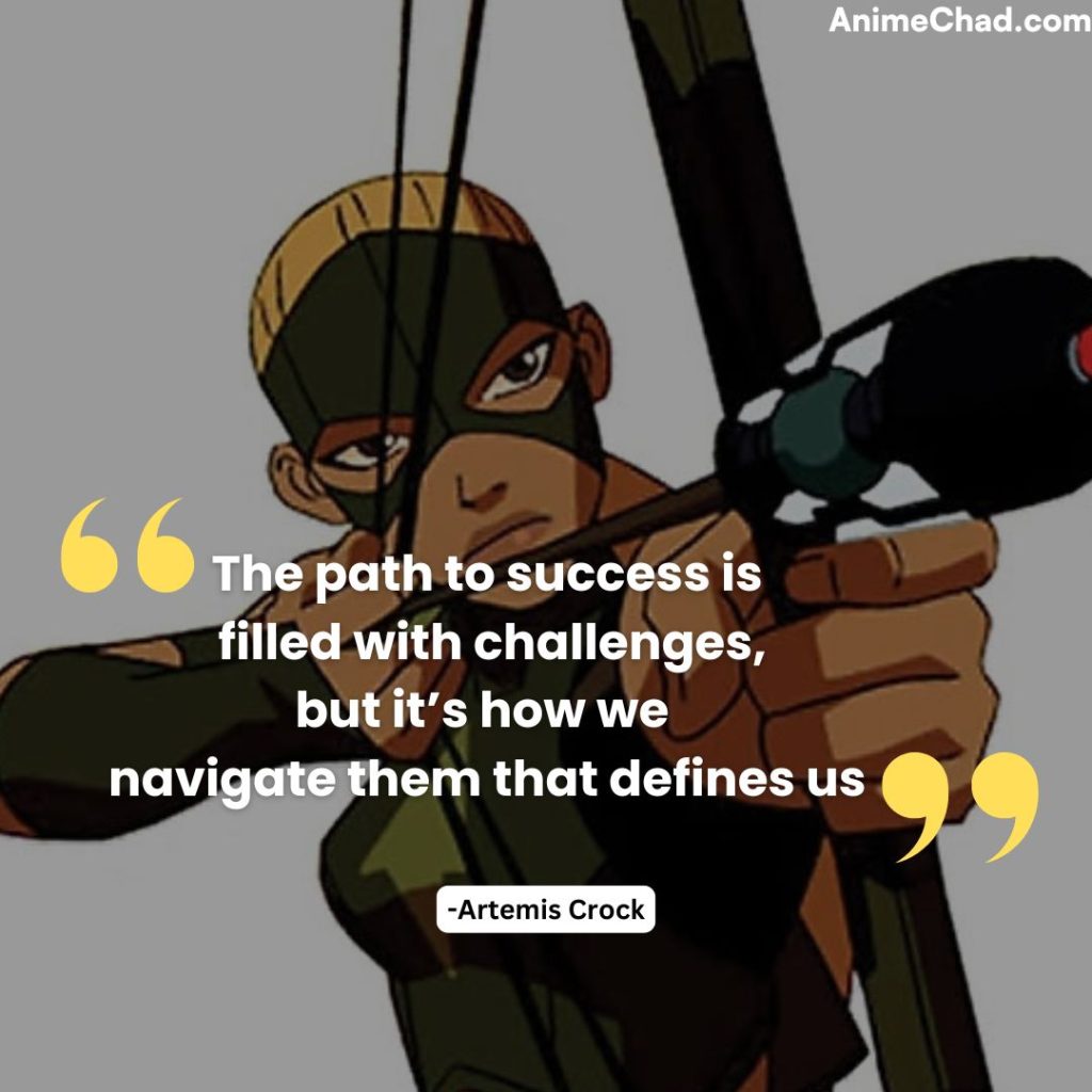 Artemis Crock Quotes (3)