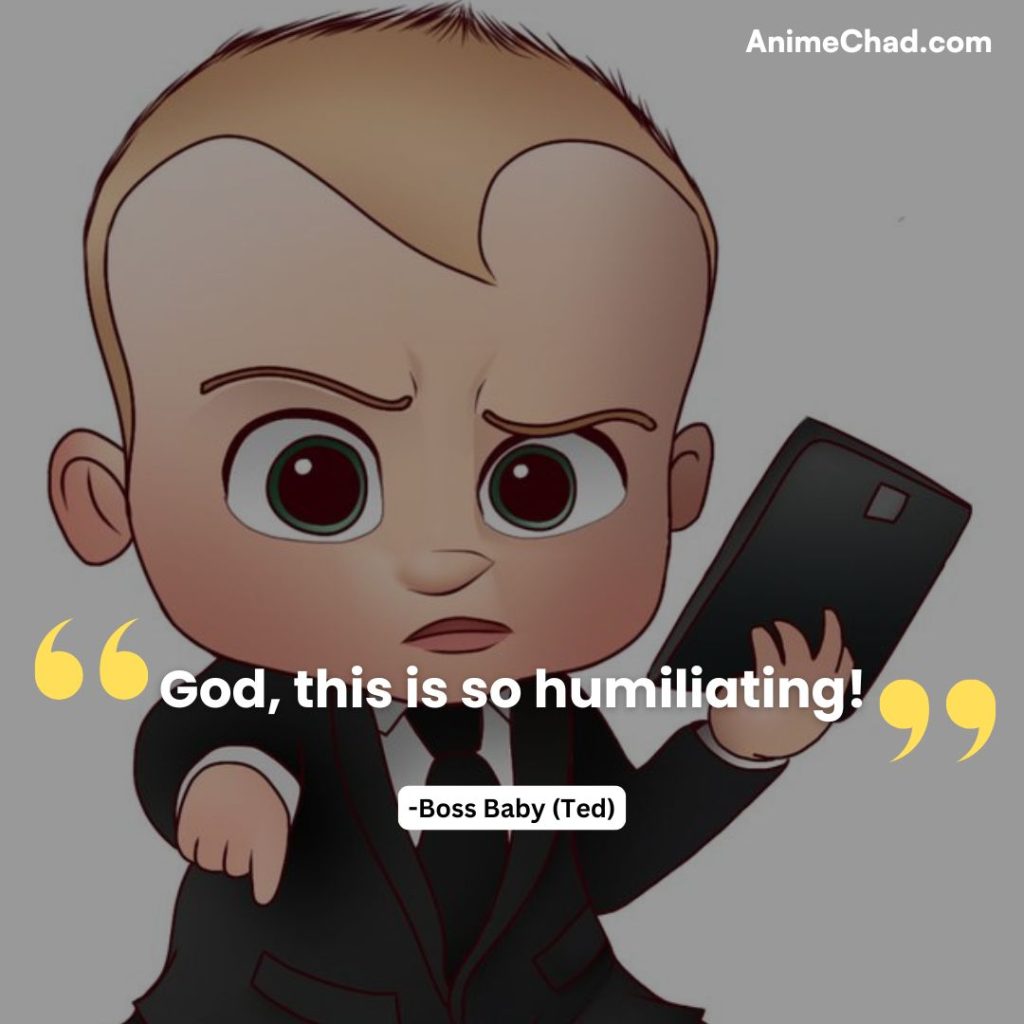 Boss Baby (Ted) Quotes (10)