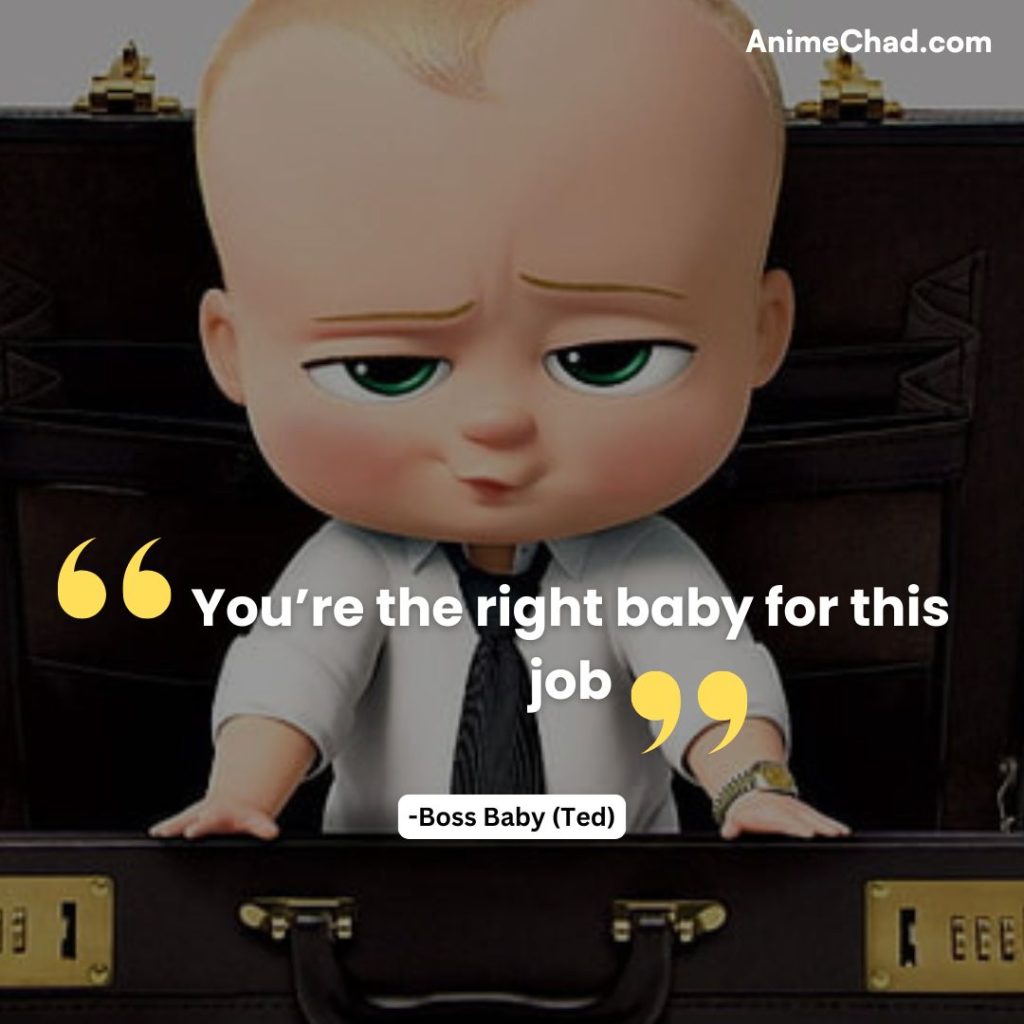Boss Baby (Ted) Quotes (11)