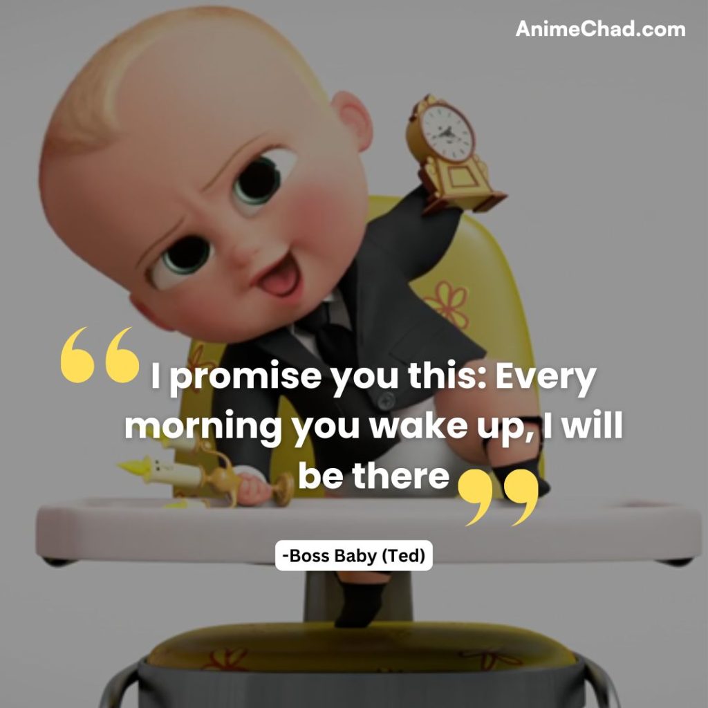 Boss Baby (Ted) Quotes (12)