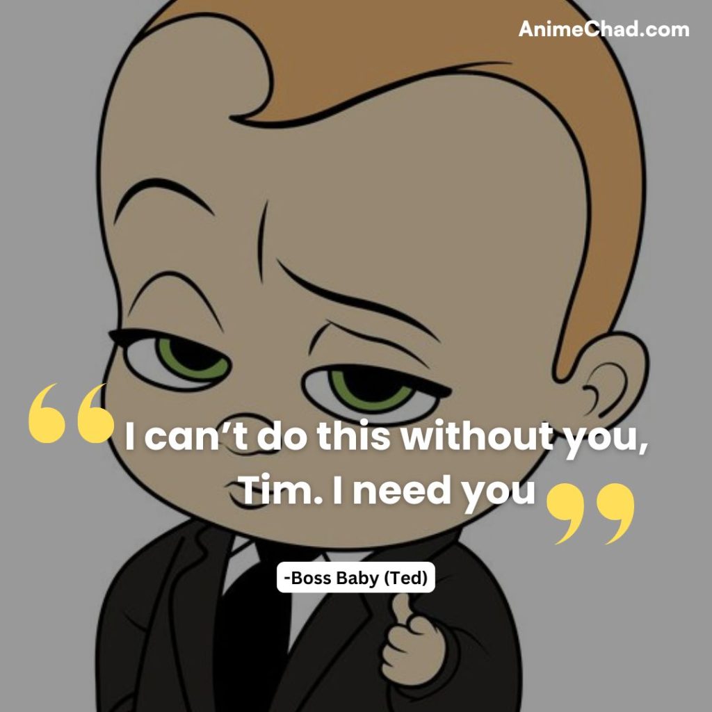 Boss Baby (Ted) Quotes (2)