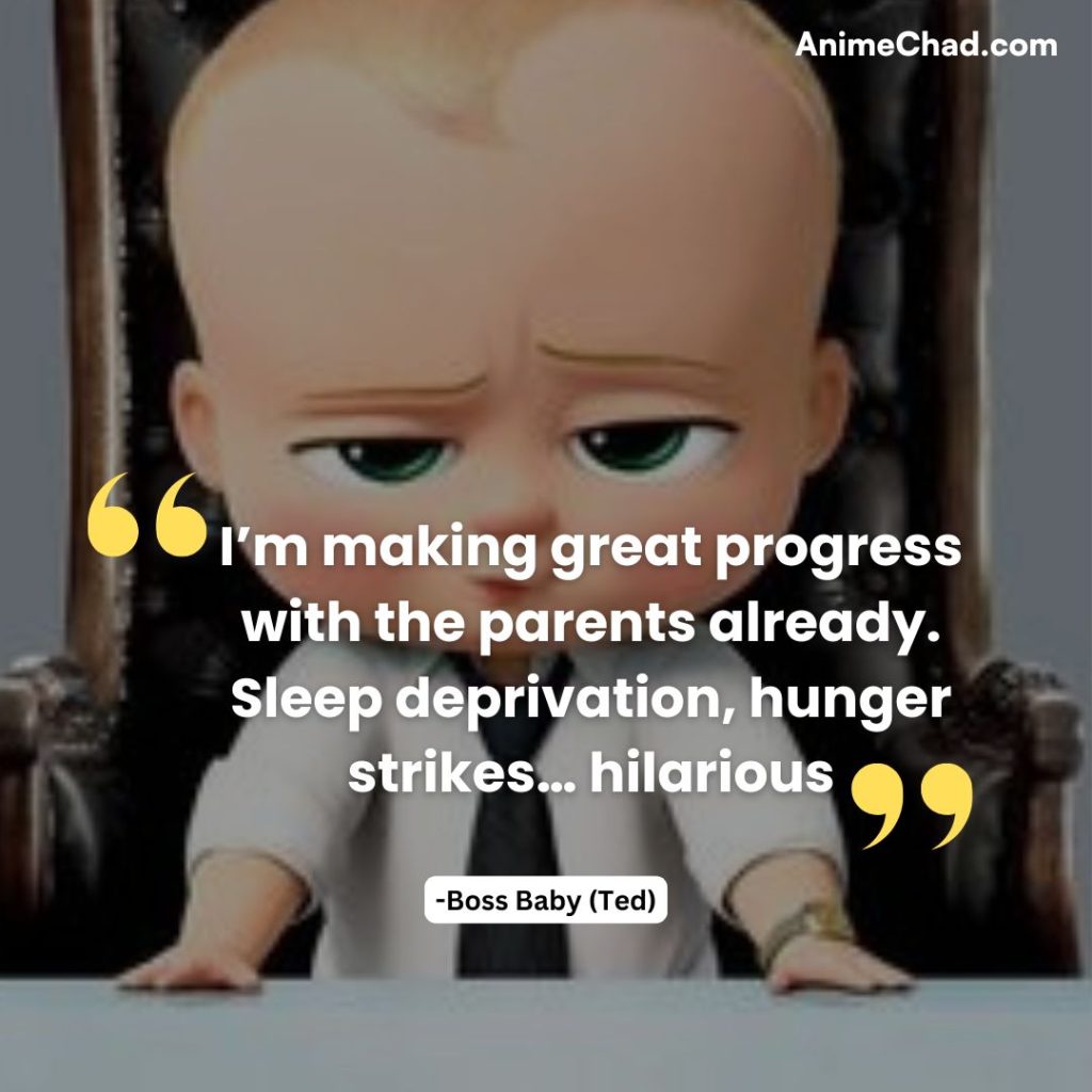 Boss Baby (Ted) Quotes (4)
