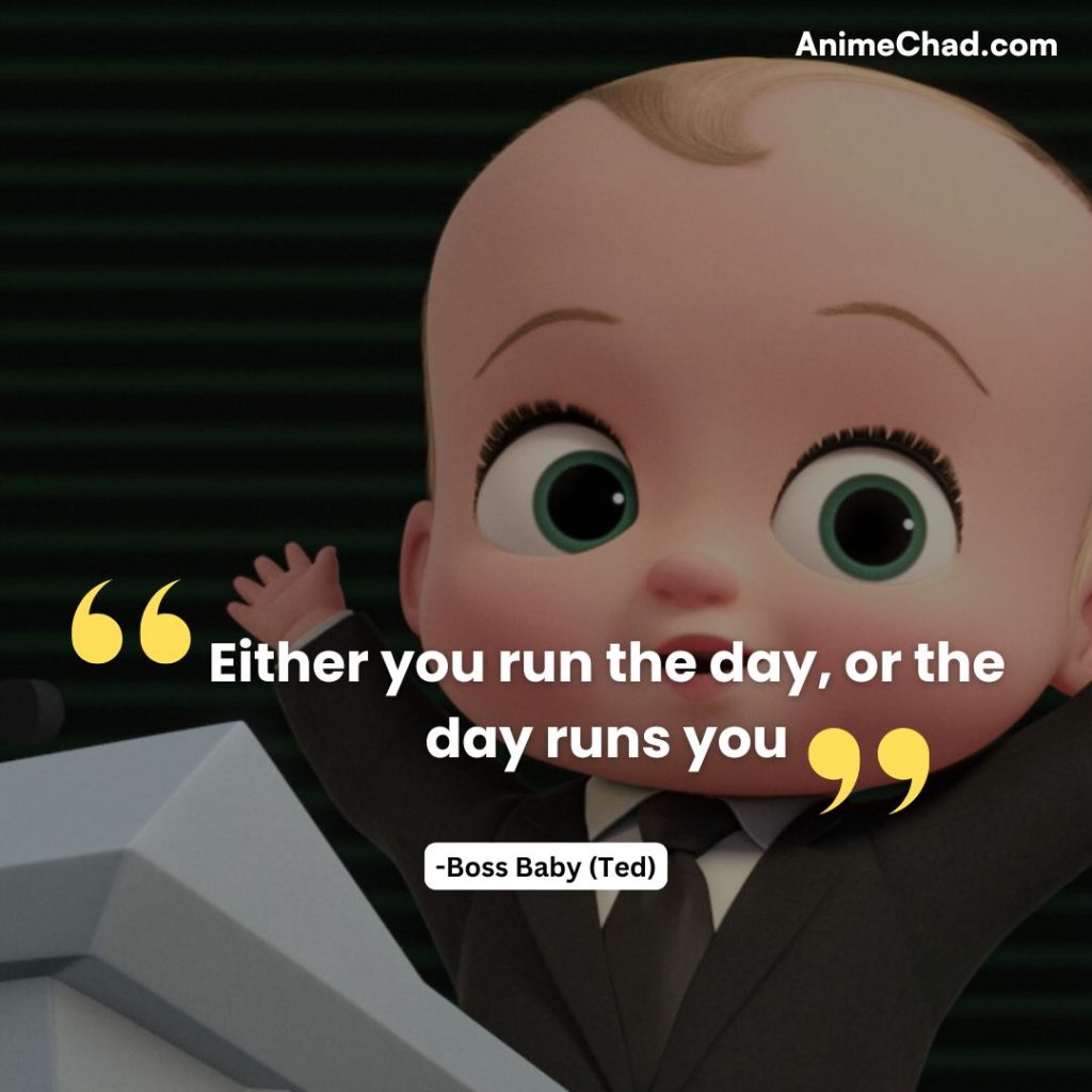 Boss Baby (Ted) Quotes (6)
