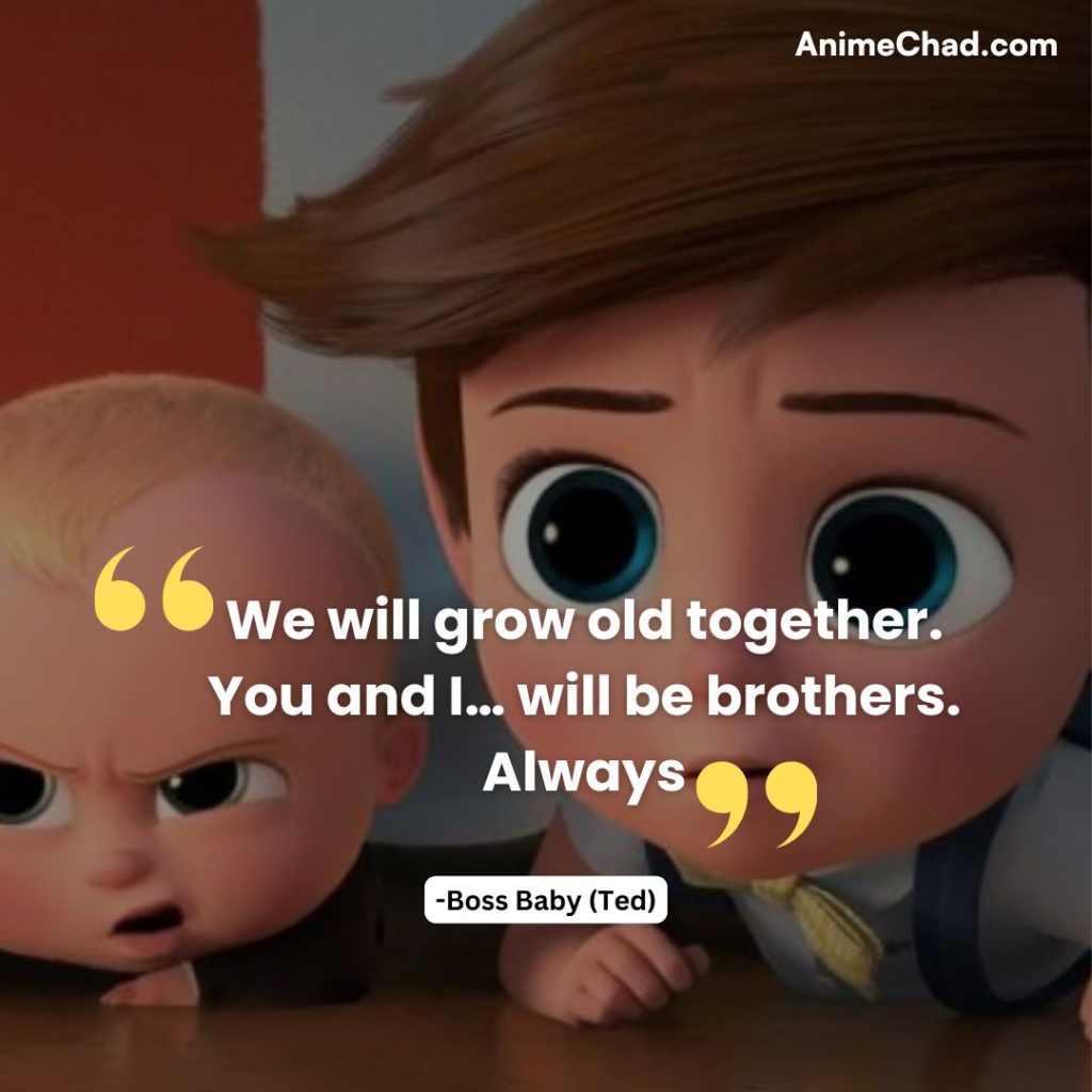 Boss Baby (Ted) Quotes (8)
