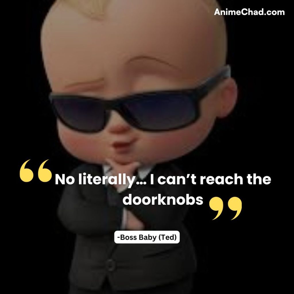 Boss Baby (Ted) Quotes (9)