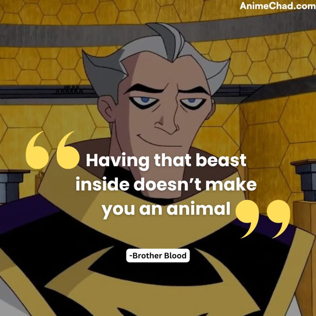 Brother Blood Quotes