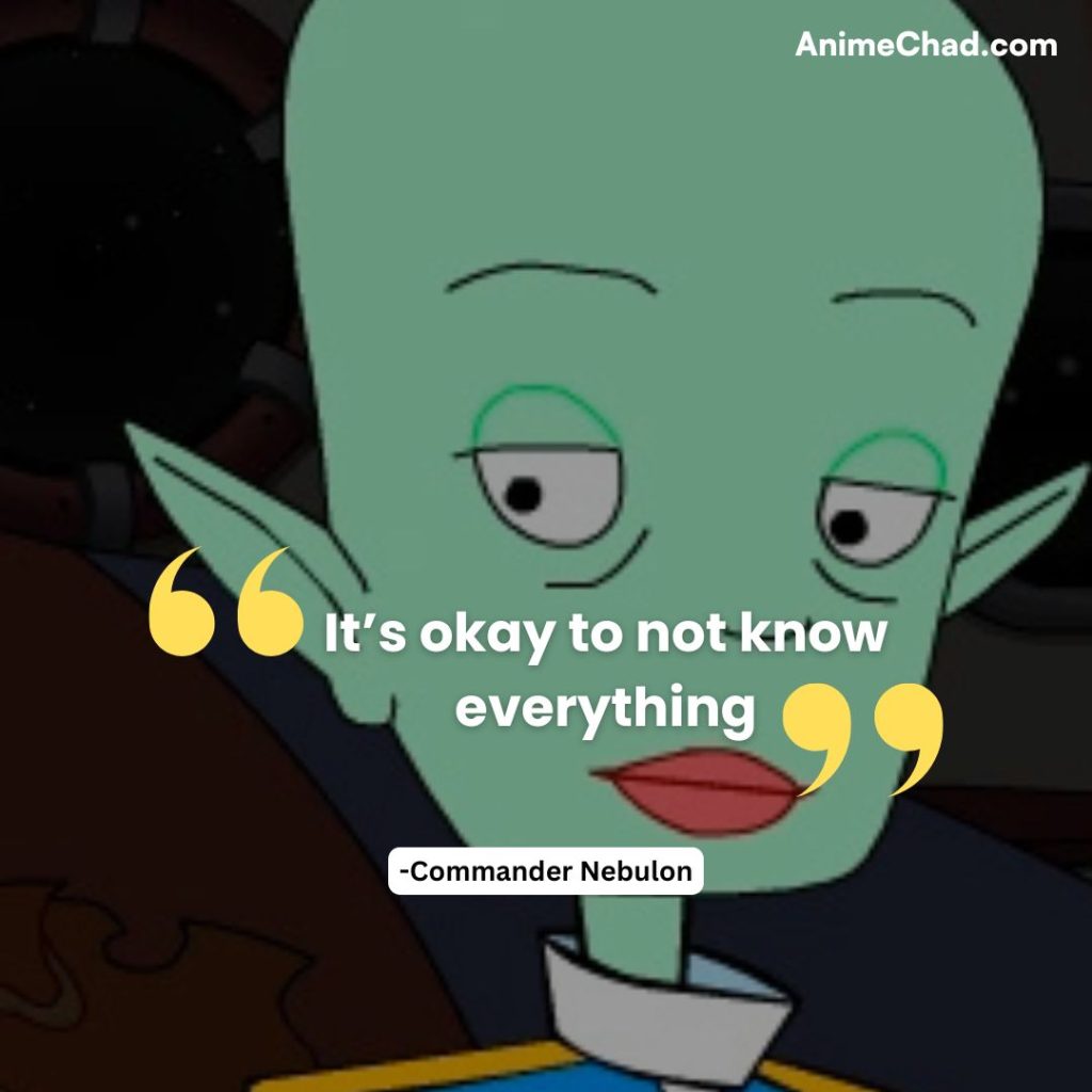 Commander Nebulon Quotes