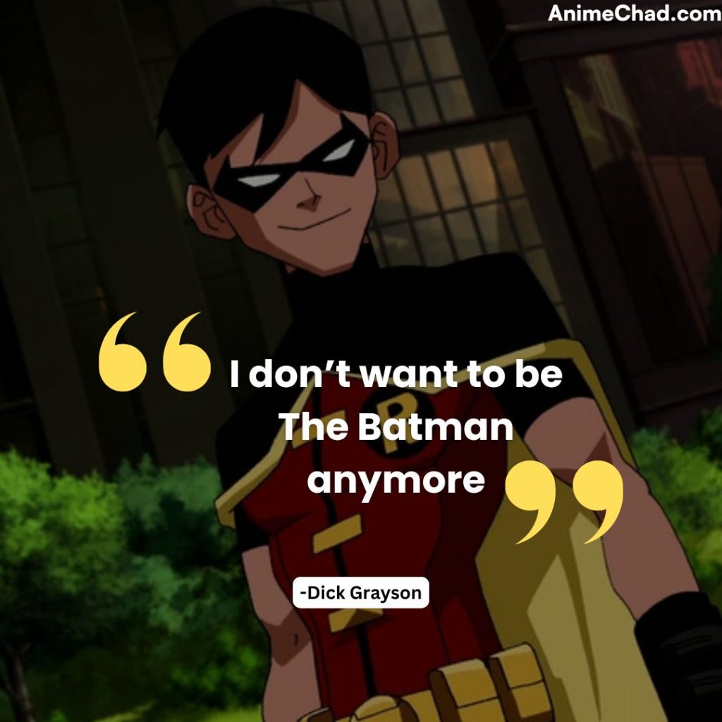 Dick Grayson Quotes