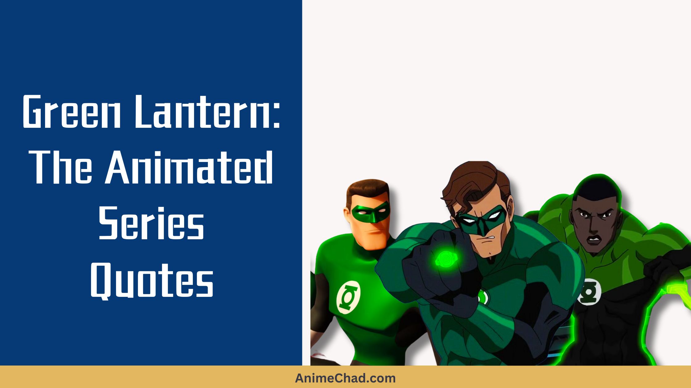 Green Lantern The Animated Series Quotes