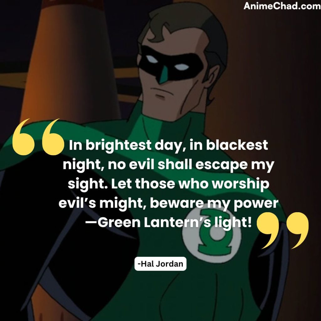 Hal Jordan Quotes