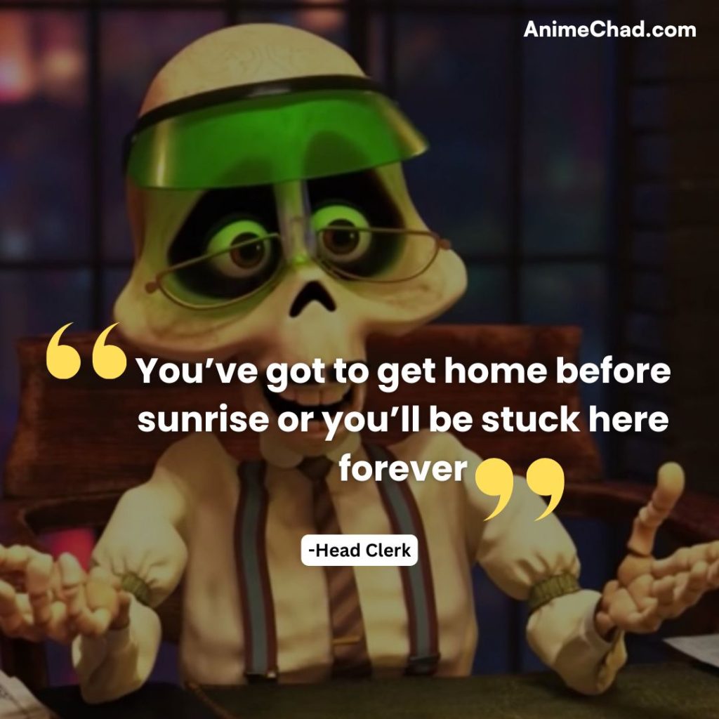 Head Clerk Quotes