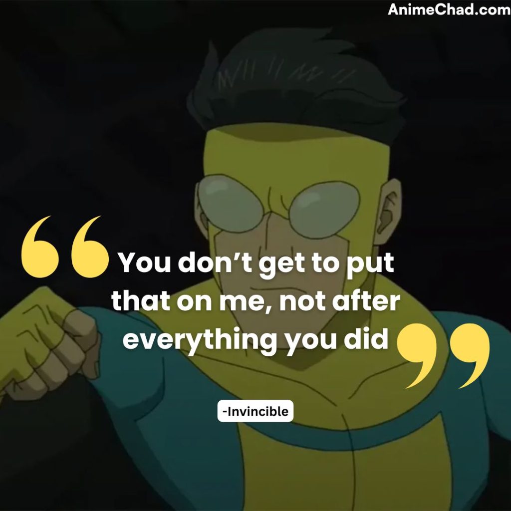 Invincible Quotes (6)