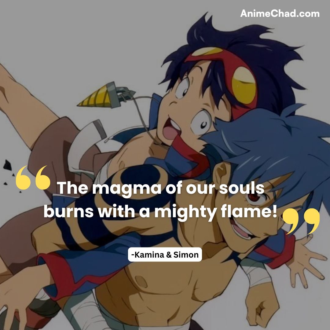 Kamina & Simon Quotes