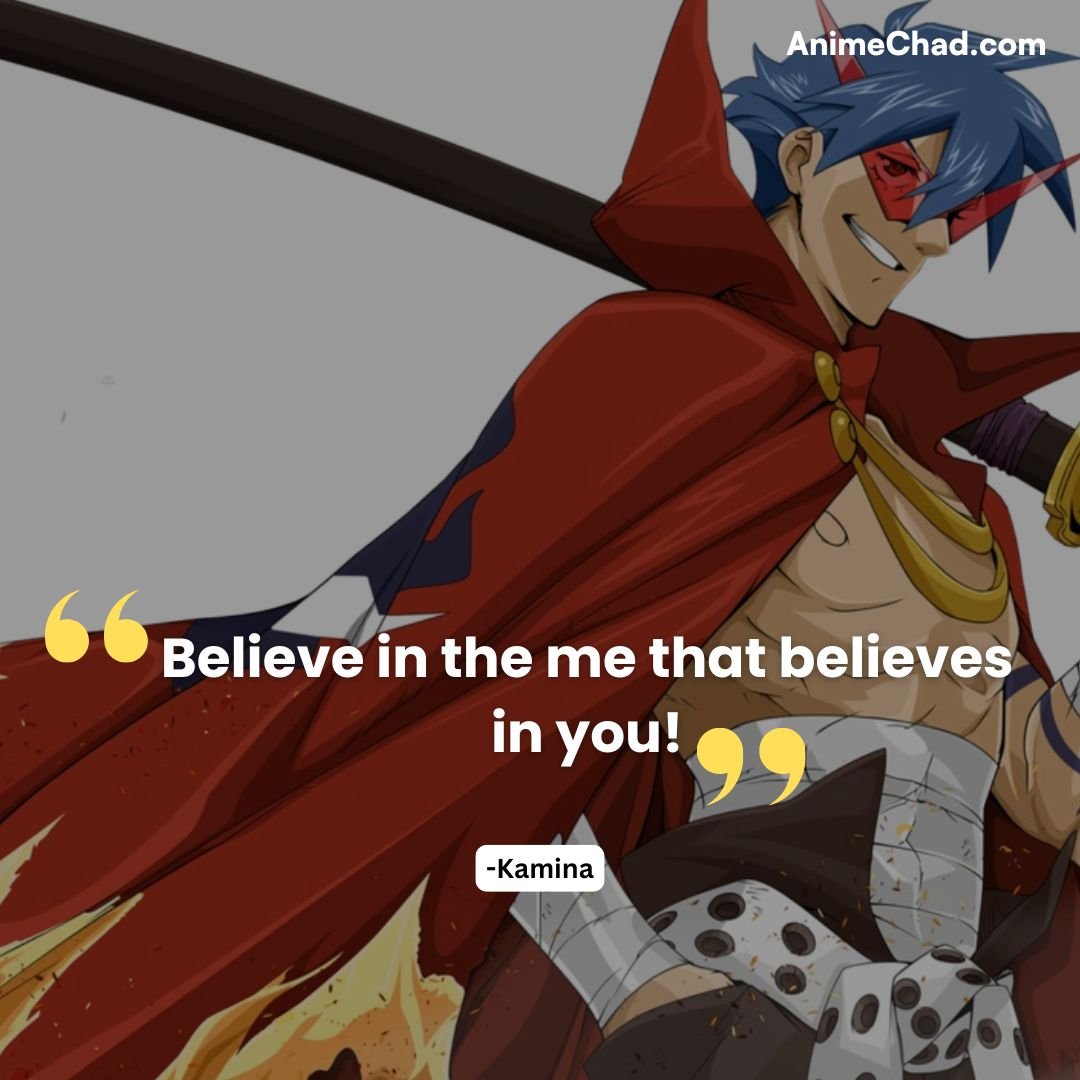 Kamina Quotes