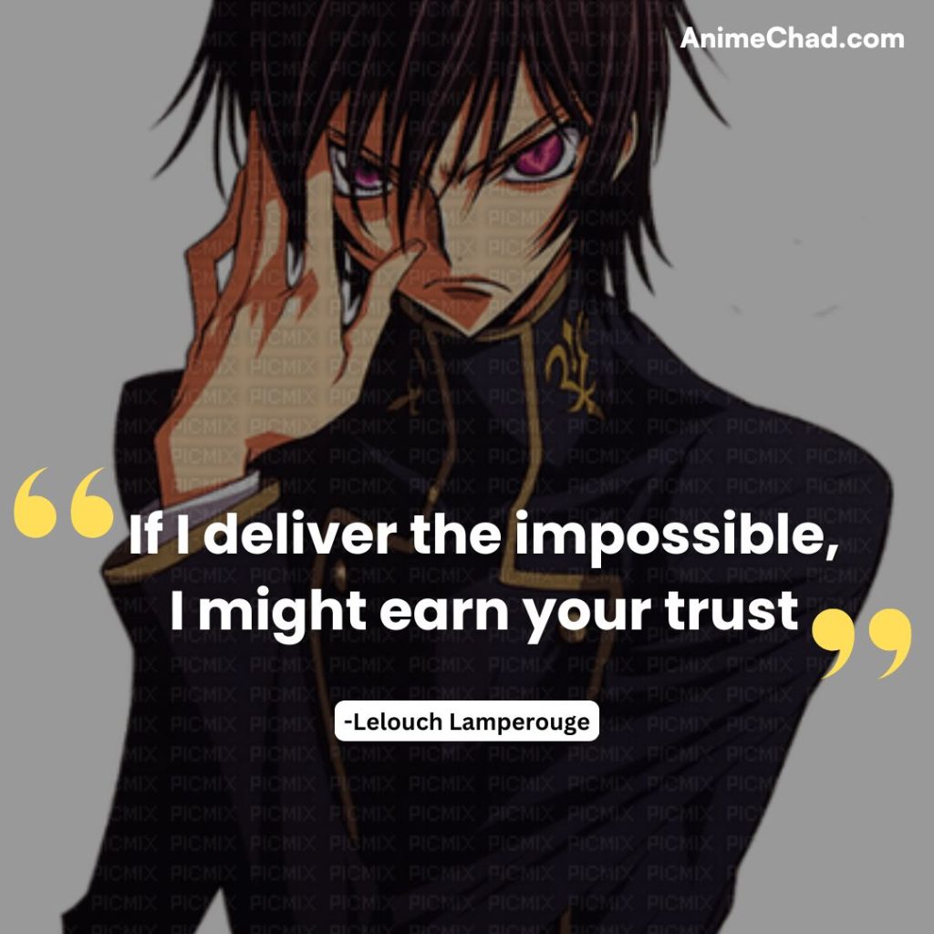 Lelouch Lamperouge Quotes (10)