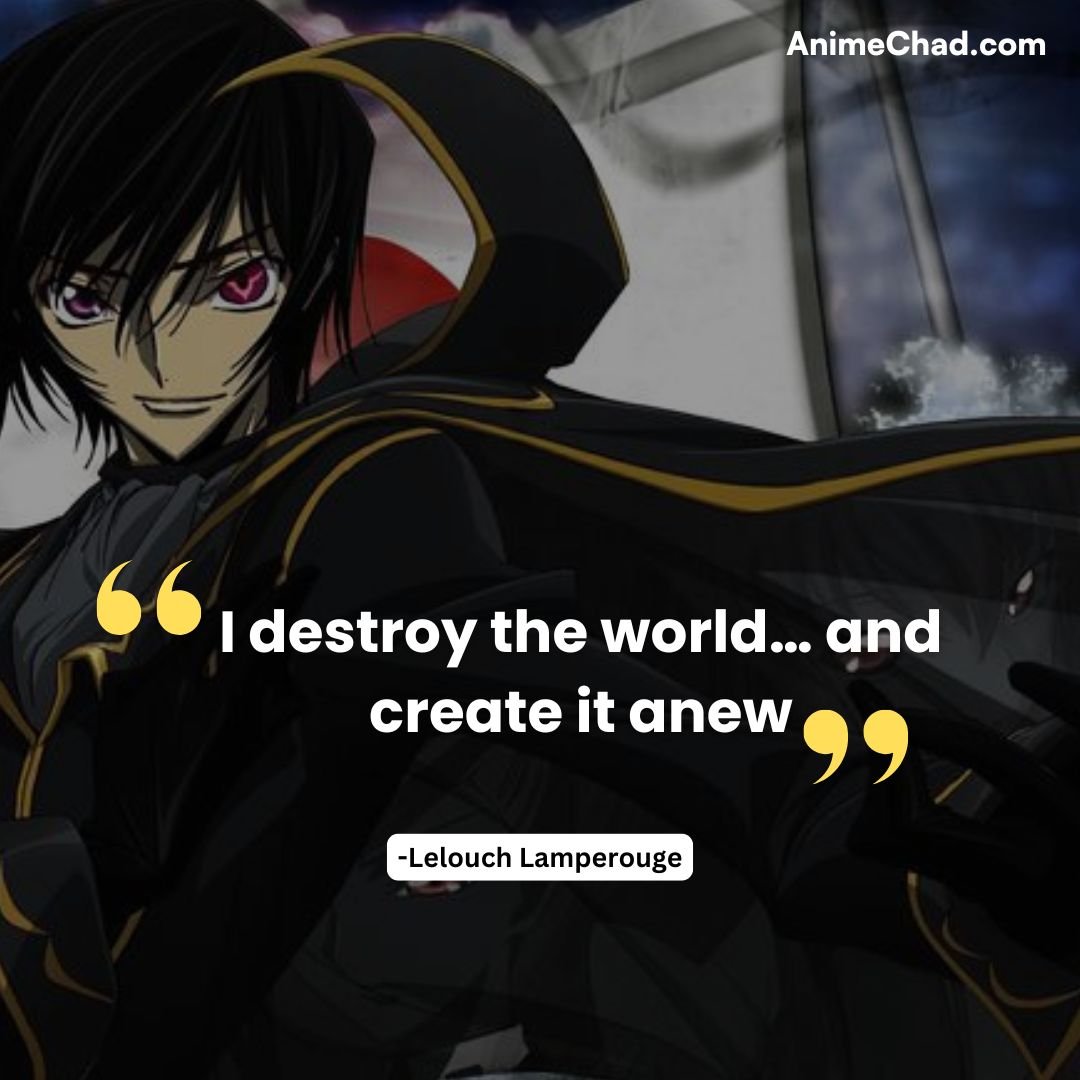 Lelouch Lamperouge Quotes (2)