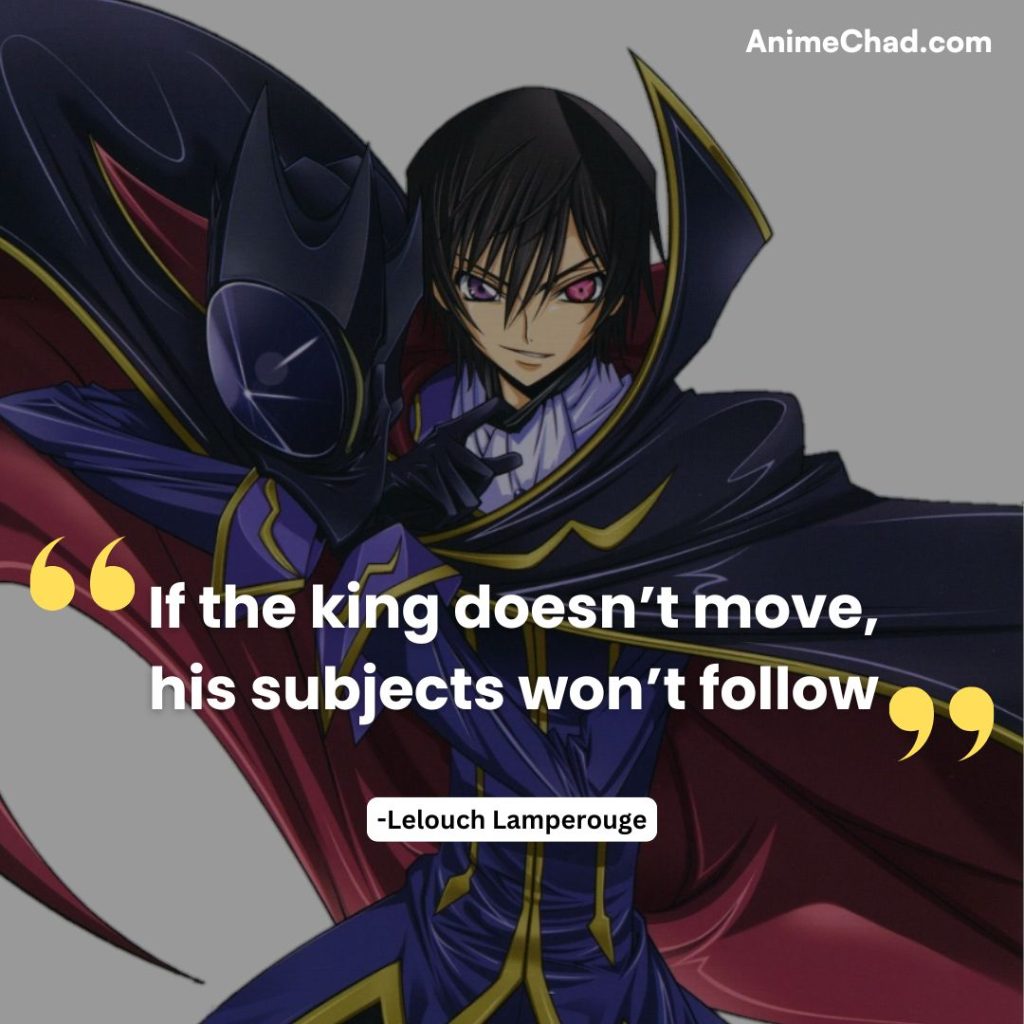 Lelouch Lamperouge Quotes (2)