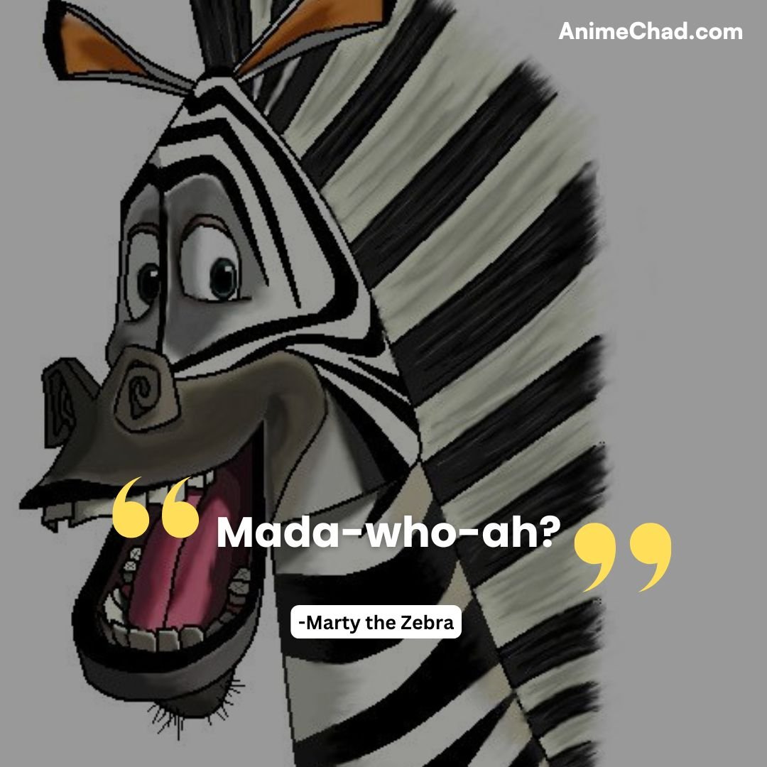 Marty The Zebra Quotes