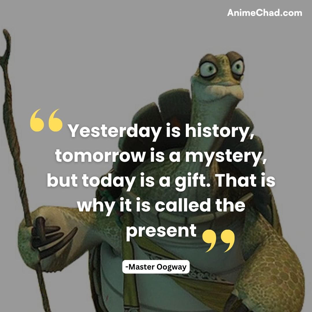 Master Oogway Quotes