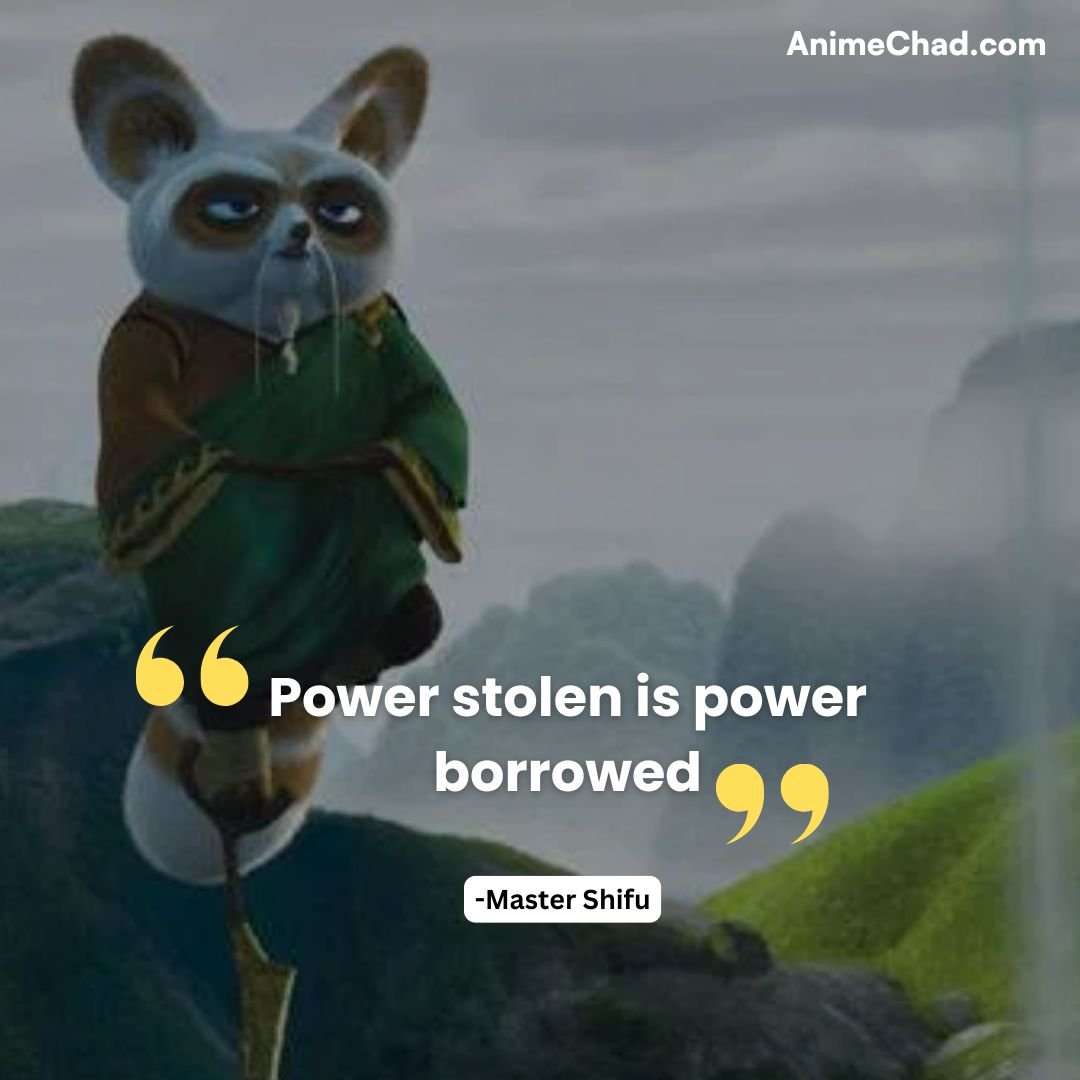 Master Shifu Quotes