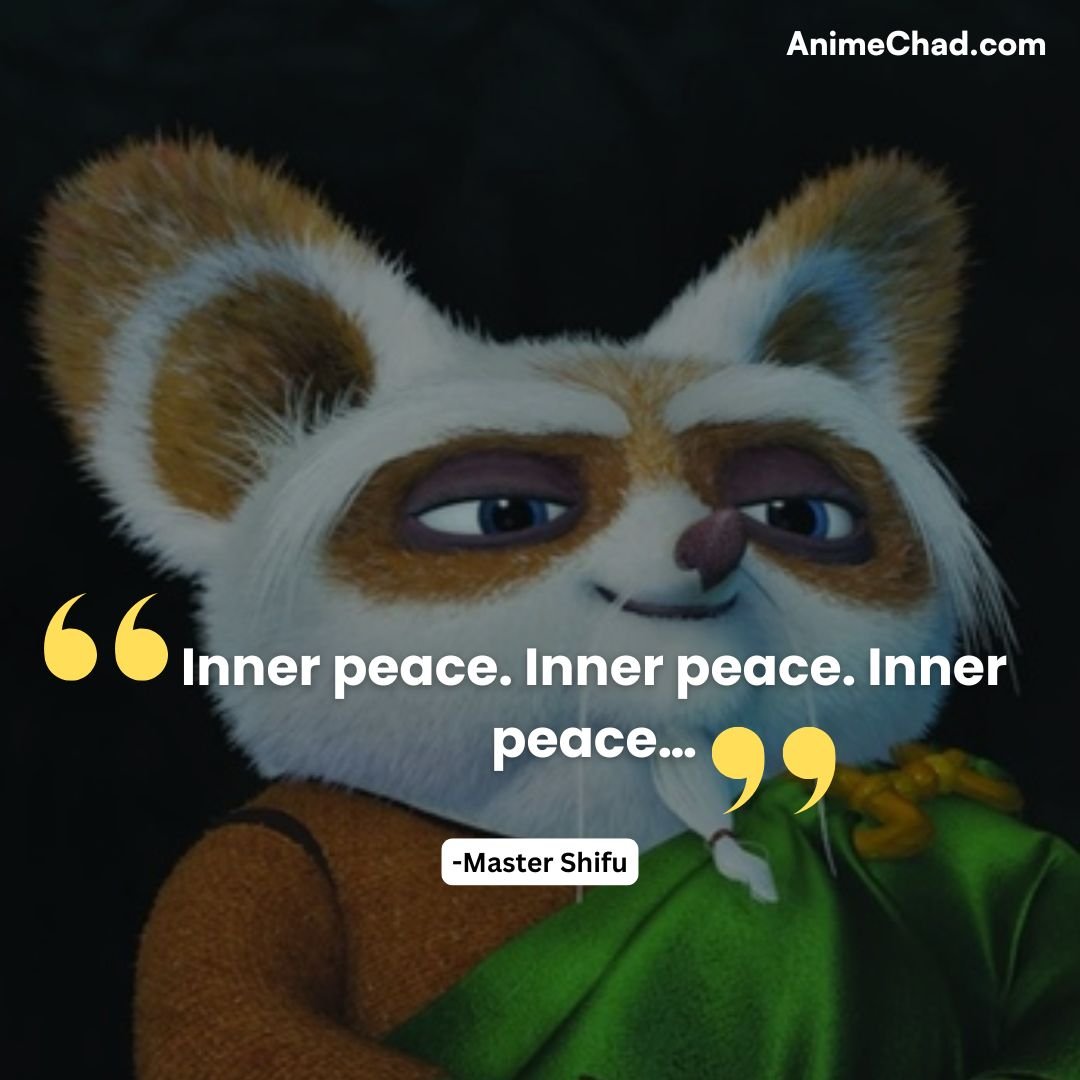 Master Shifu Quotes