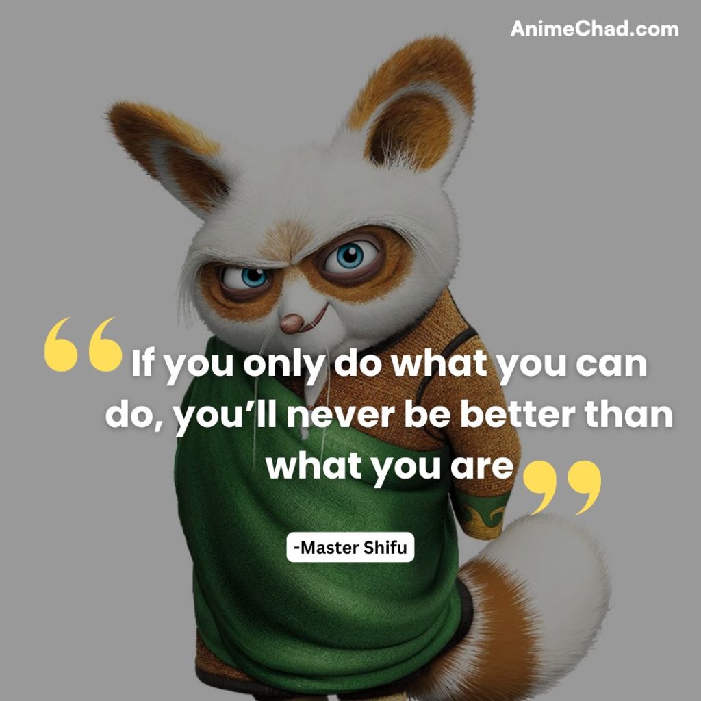 Master Shifu Quotes