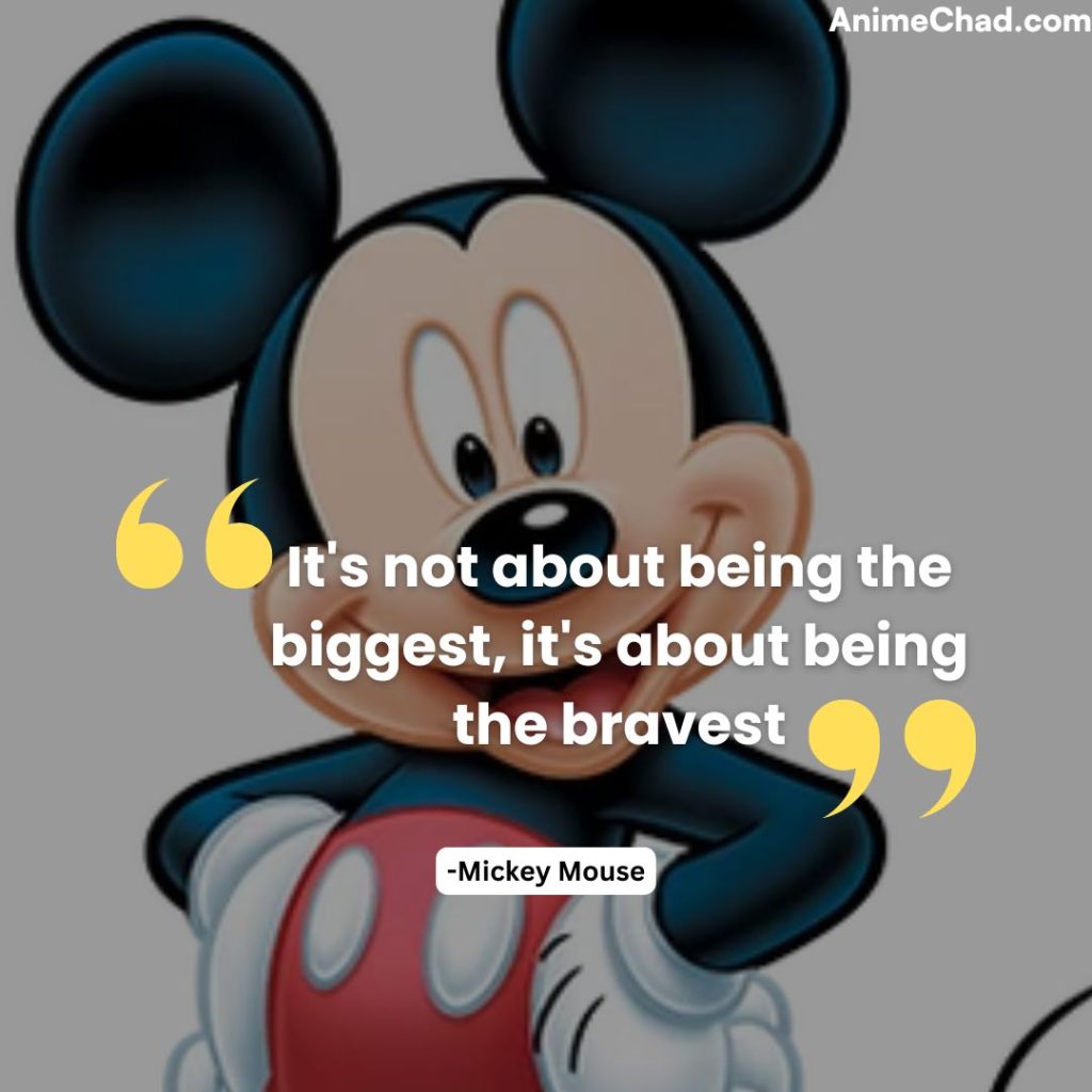 Mickey Mouse Quotes