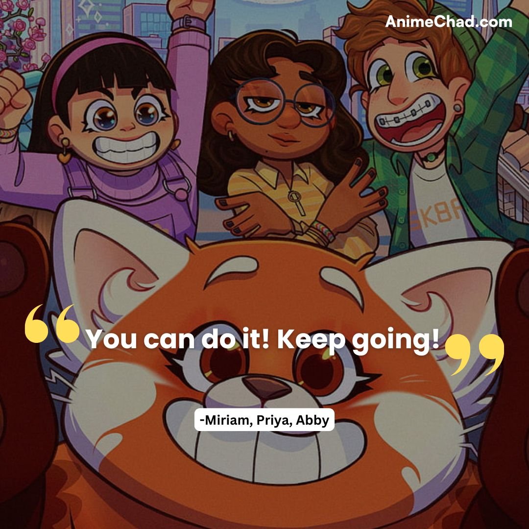 Miriam, Priya, Abby Quotes