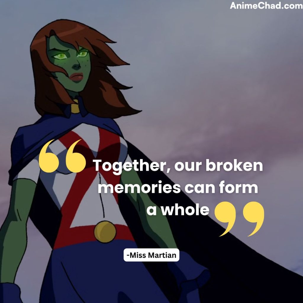 Miss Martian Quotes