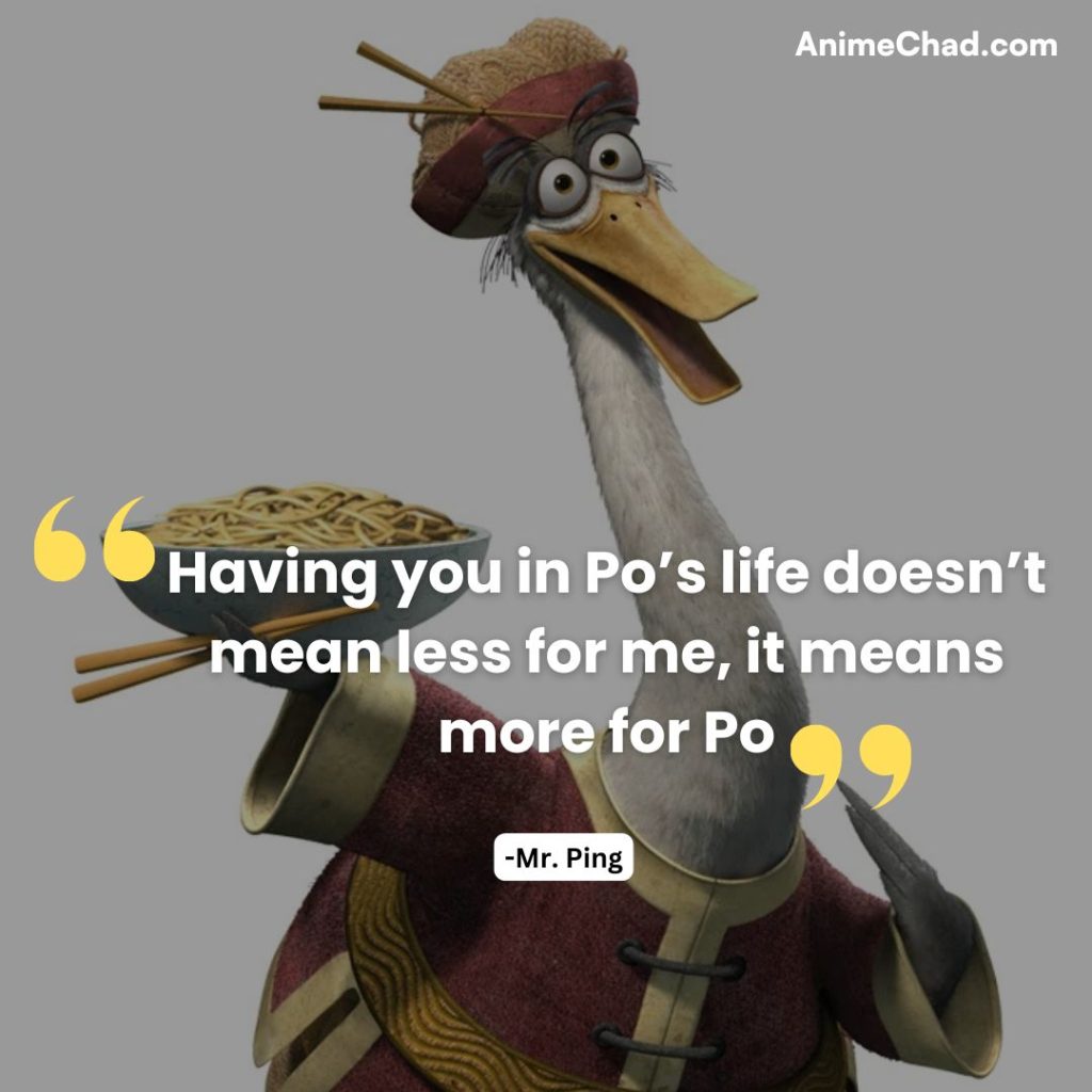 Mr. Ping Quotes