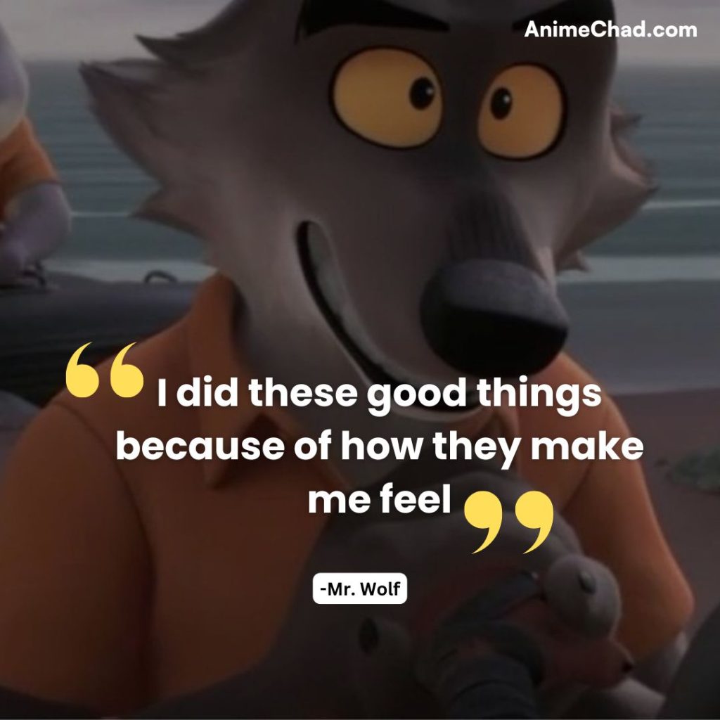 Mr. Wolf Quotes (4)