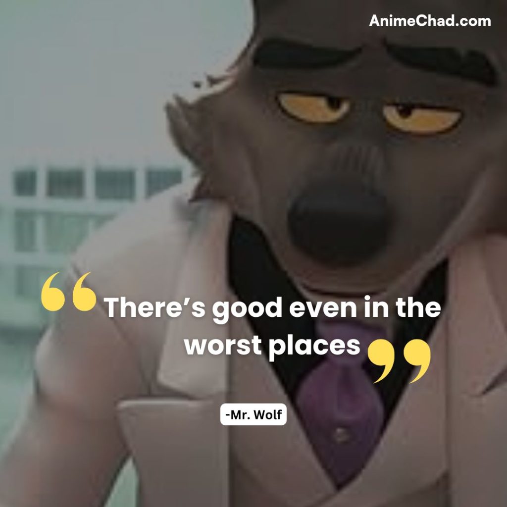 Mr. Wolf Quotes (5)