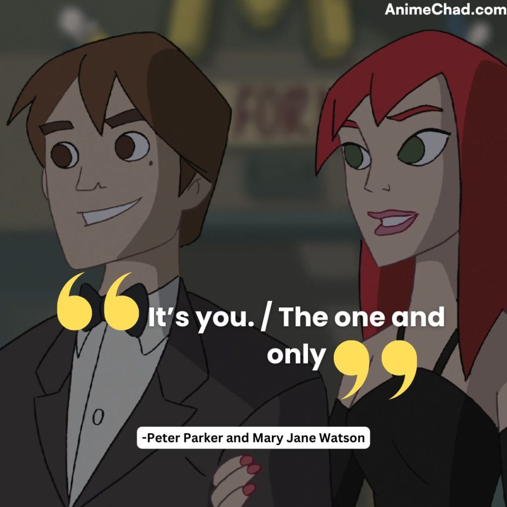 Peter Parker And Mary Jane Watson Quotes