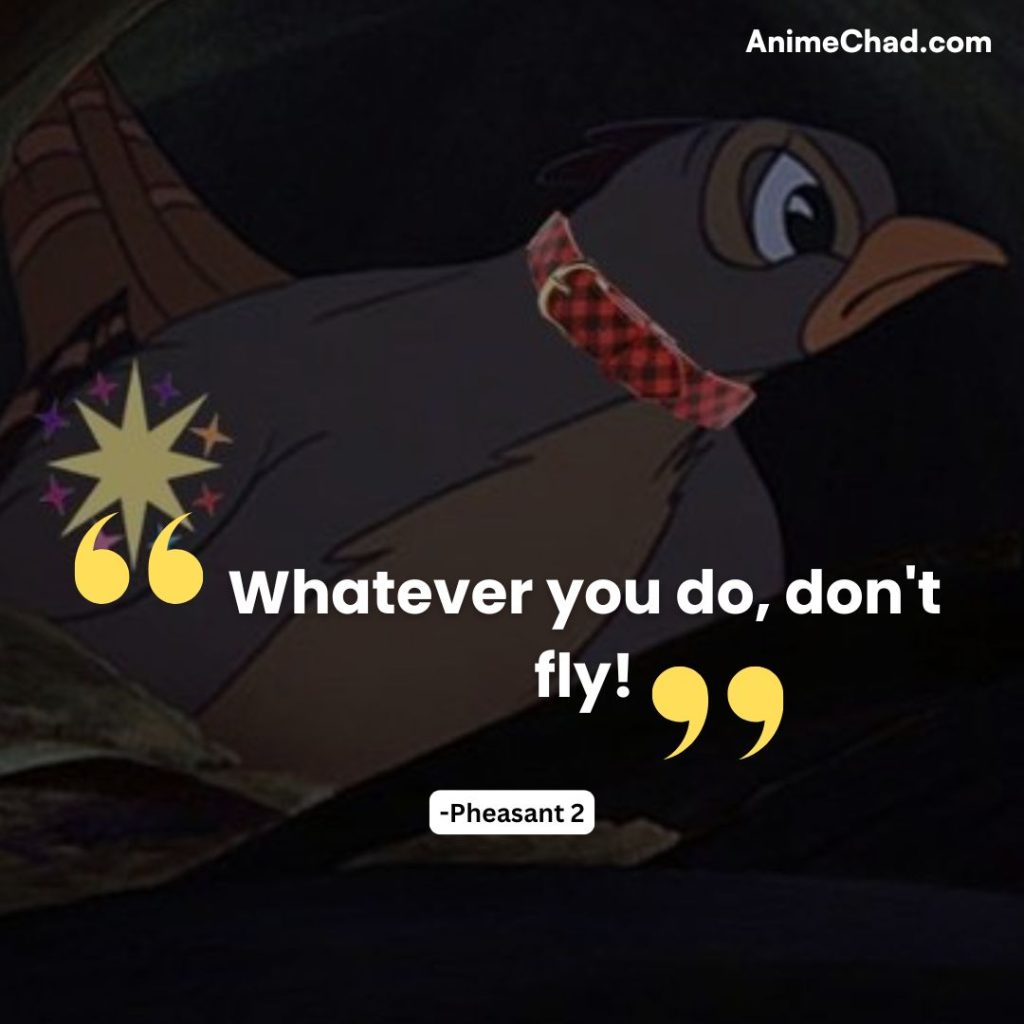 Pheasant Quotes