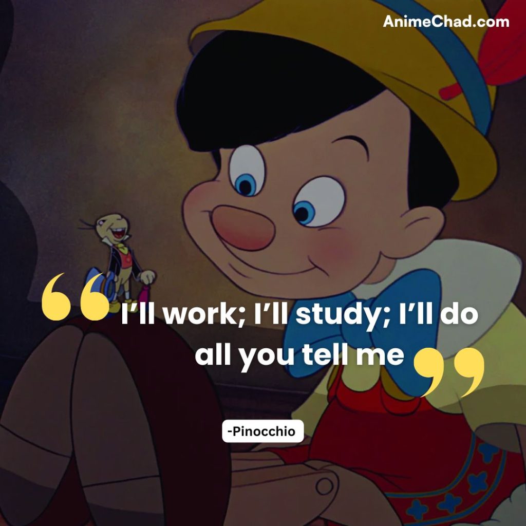 Pinocchio Quotes