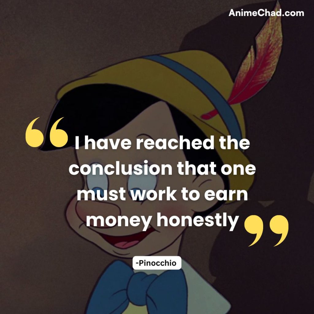 Pinocchio Quotes