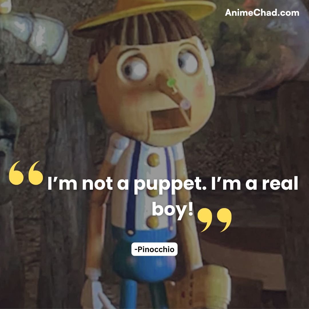 Pinocchio Quotes