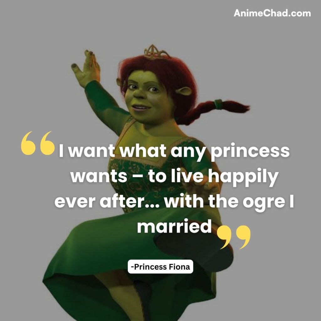 Princess Fiona Quotes
