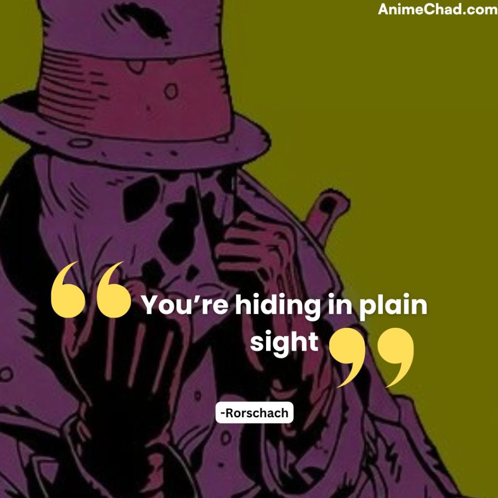 Rorschach Quotes (4)