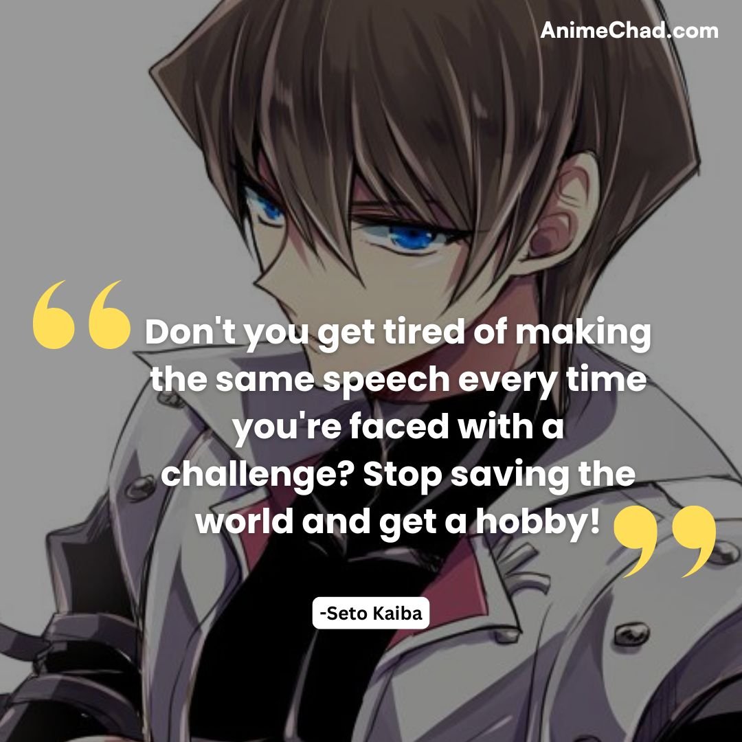 Seto Kaiba Quotes (1)