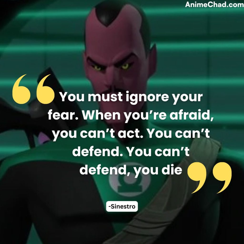 Sinestro Quotes (1)