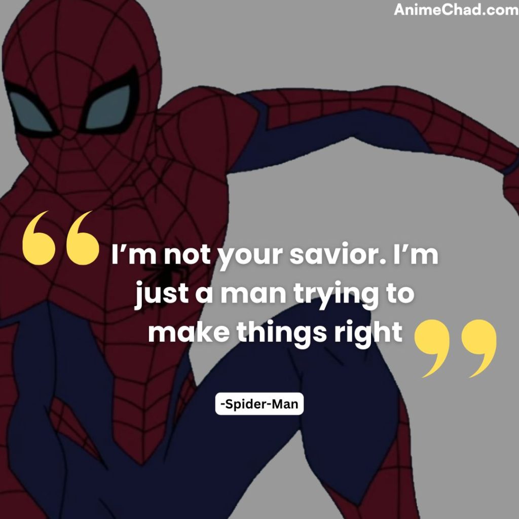 Spider Man Quotes (2)